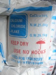 Calcium chloride dihydrate flake74%min